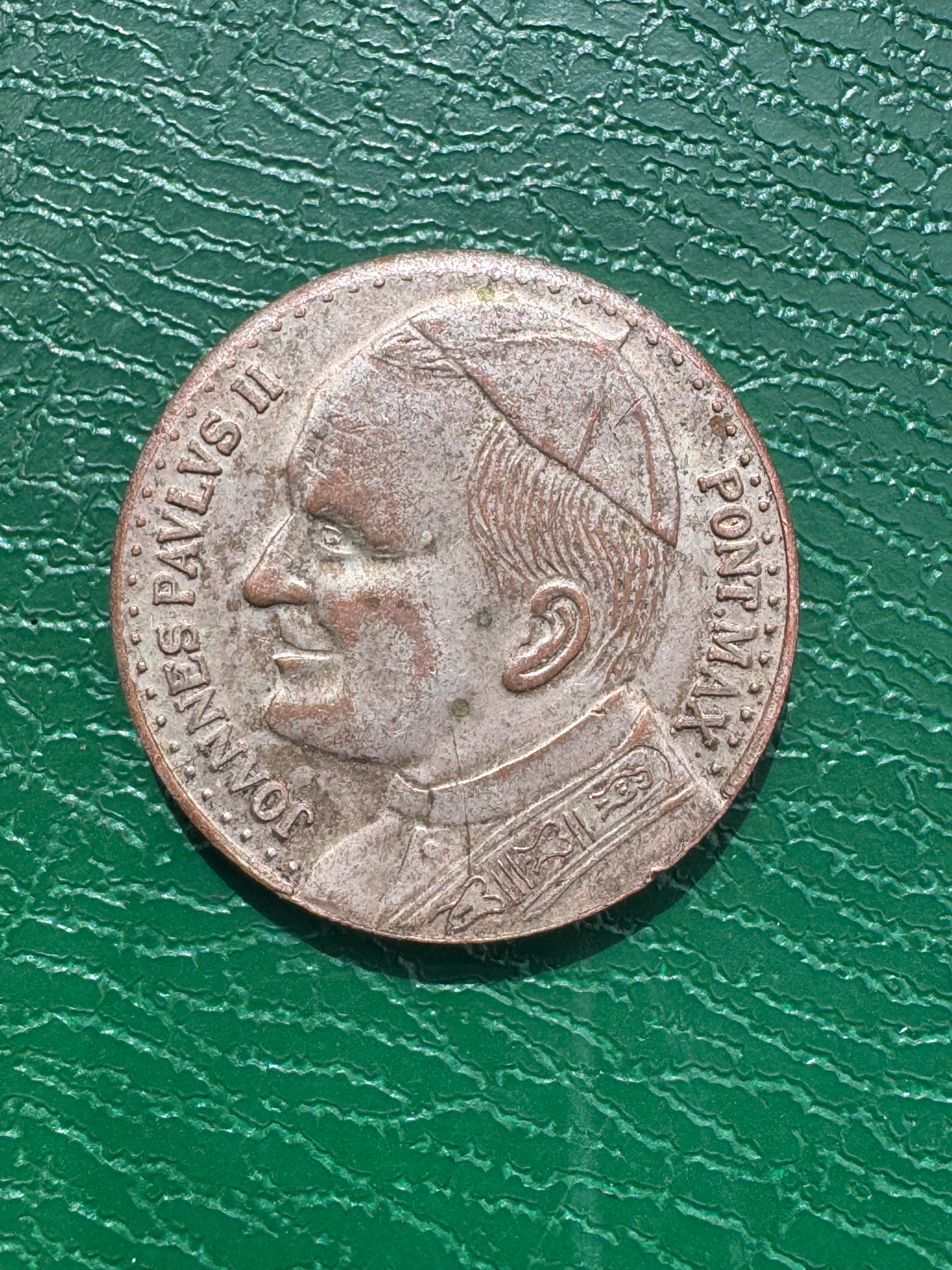 Medal PRL Jan Paweł II – 600 lat Jasnej Góry 1382–1982, srebrzony