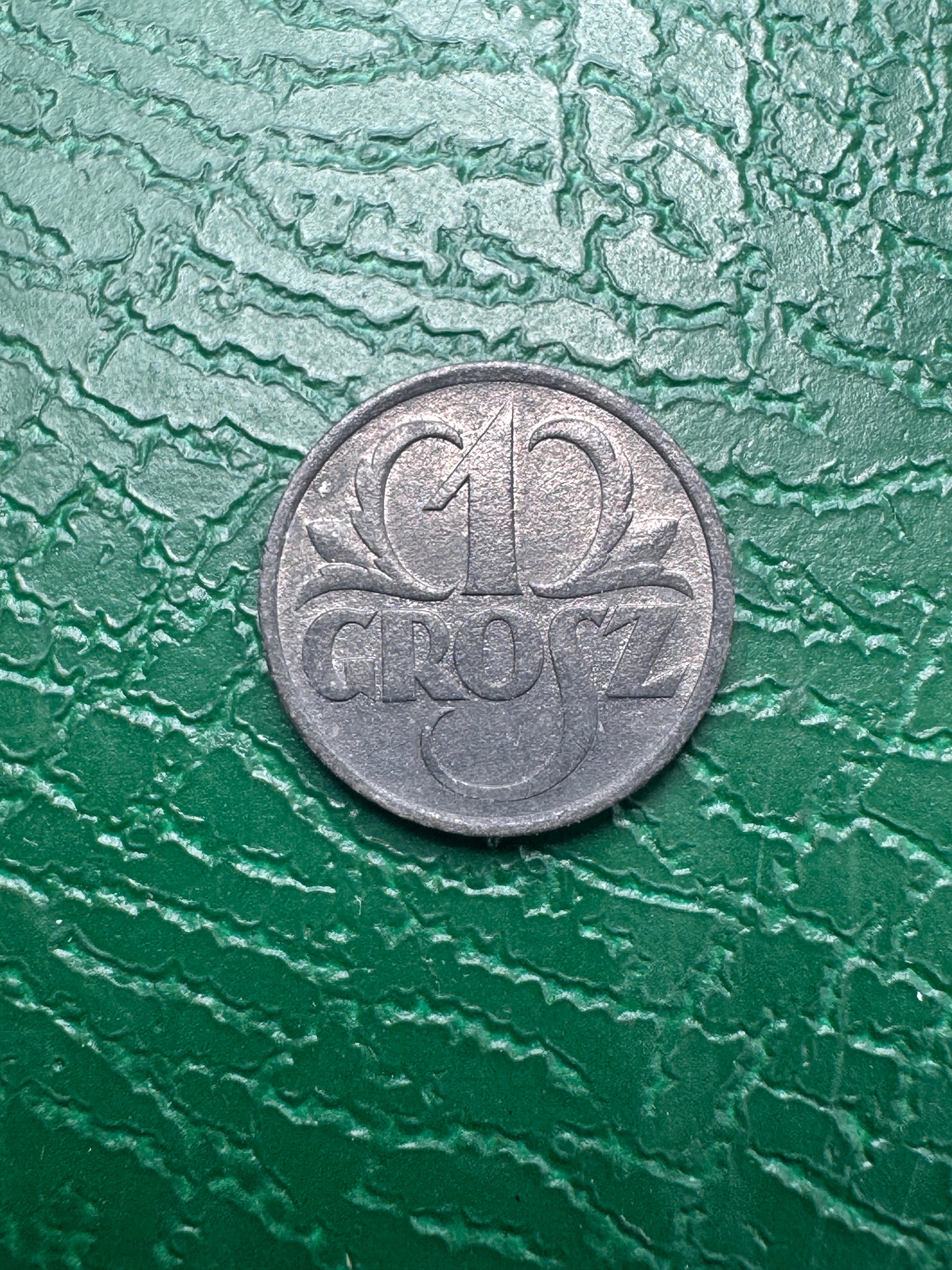 Generalne Gubernatorstwo – 1 grosz okupacyjny 1939, cynk