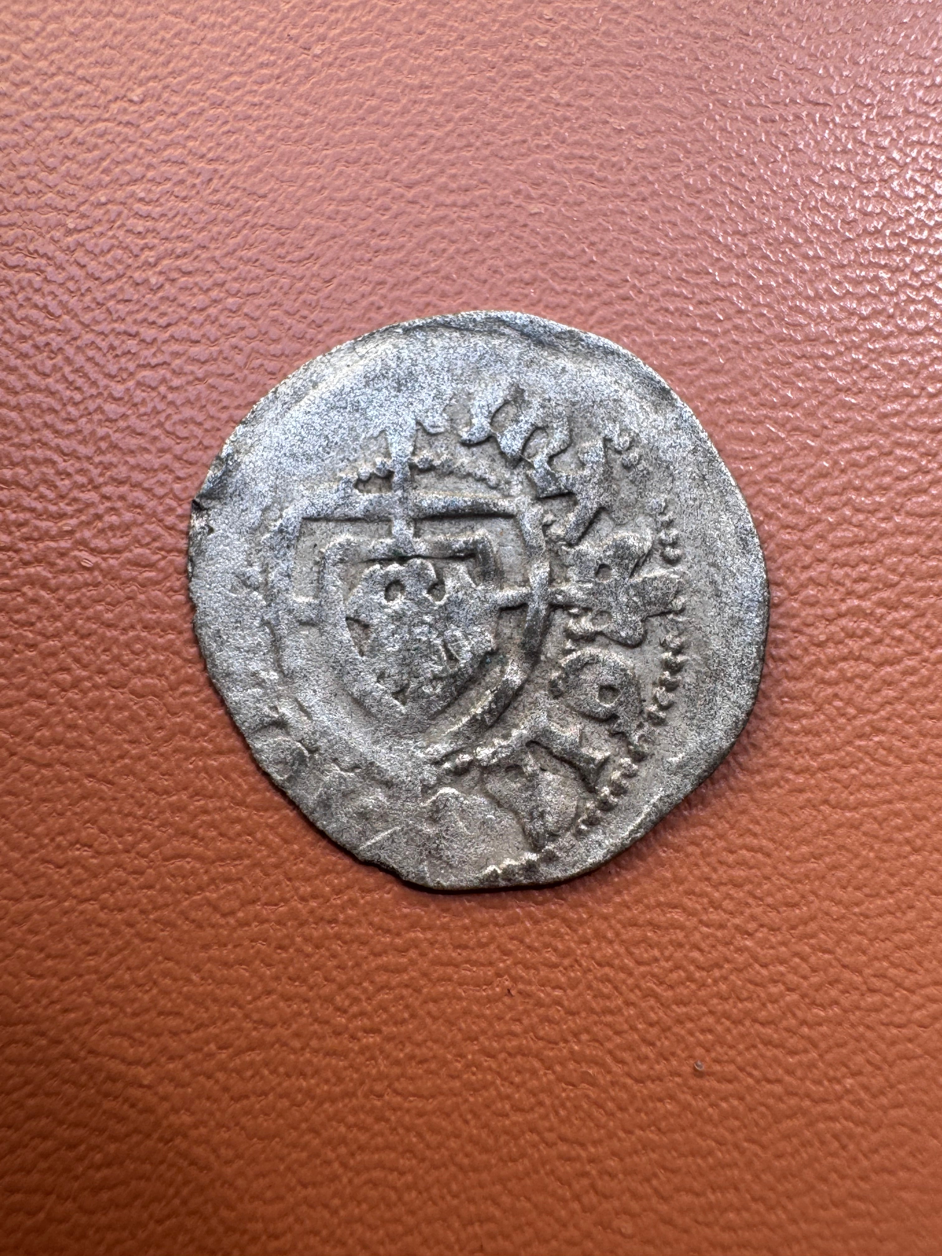 Zakon Krzyżacki Jan von Tiefen szeląg 1489-1497 - awers