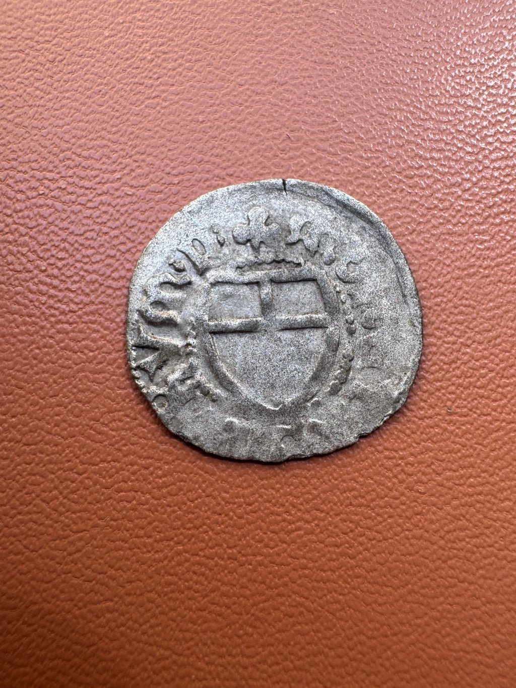 Zakon Krzyżacki Jan von Tiefen szeląg 1489-1497 - rewers