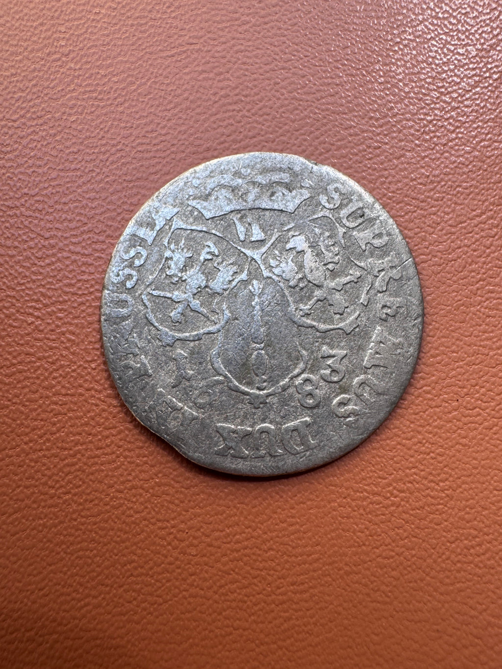 Prusy Fryderyk Wilhelm szóstak 1683 HS - rewers