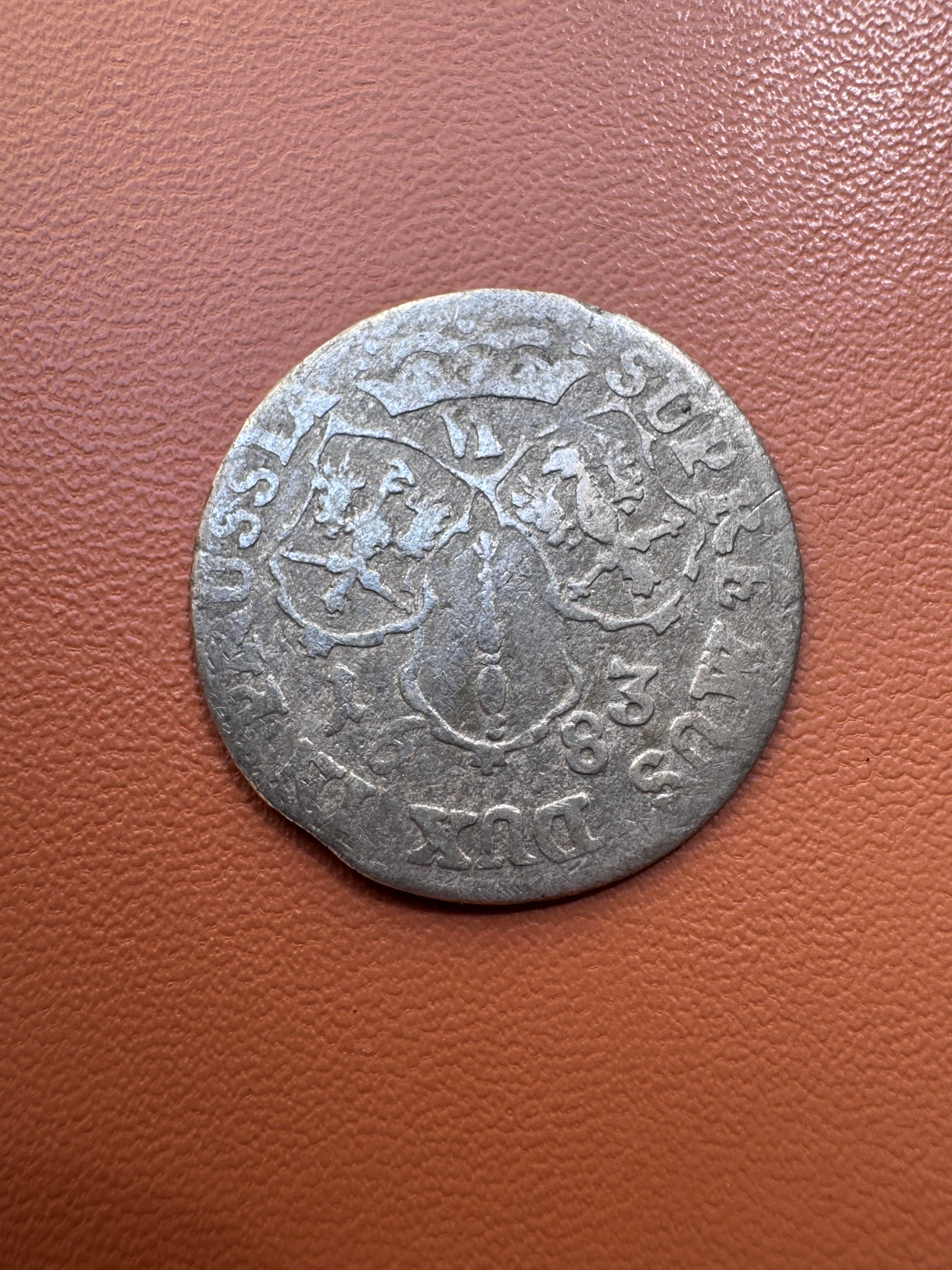 Prusy Fryderyk Wilhelm szóstak 1683 HS - rewers