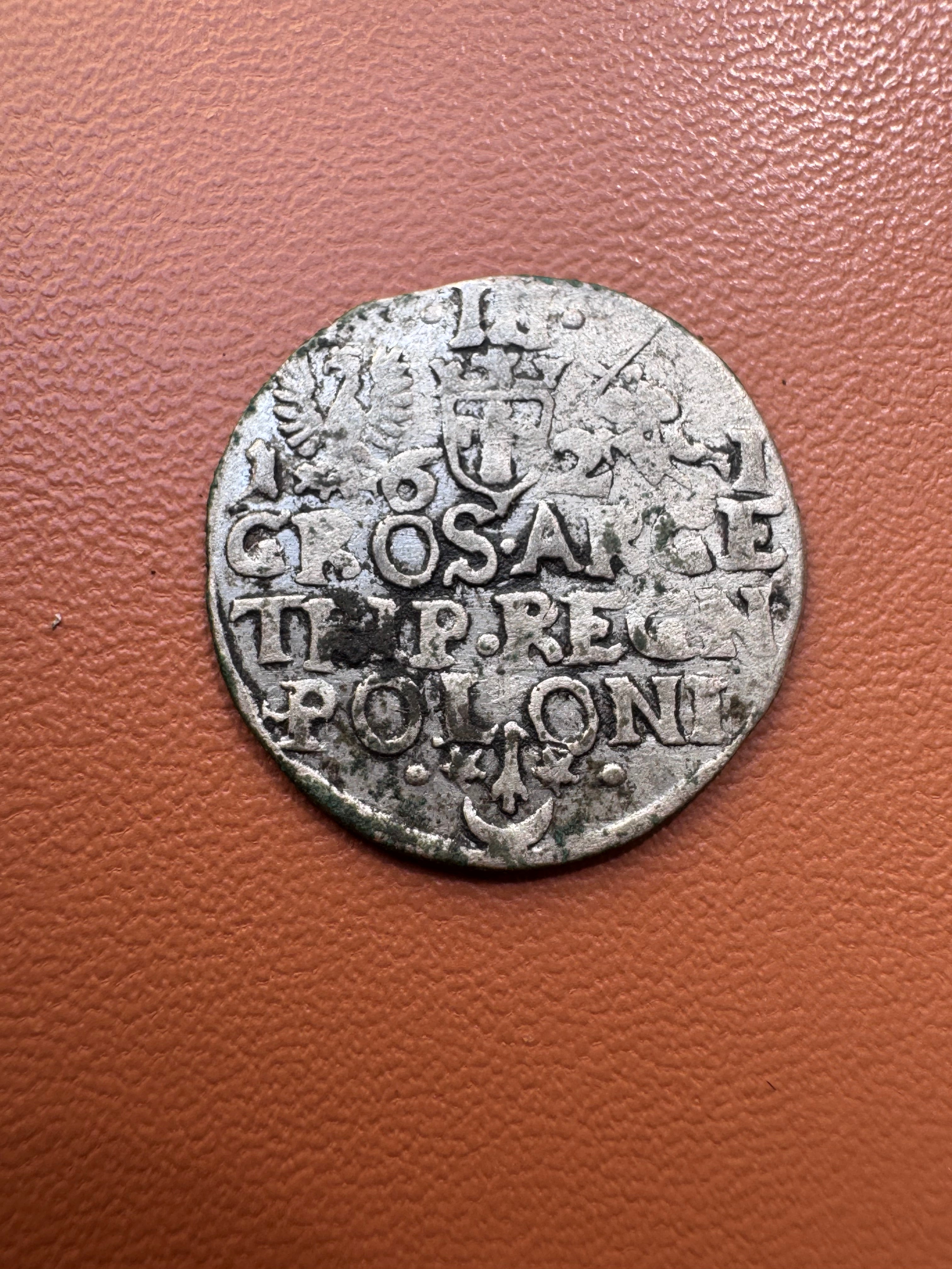 Zygmunt III Waza trojak 1623 Kraków - rewers