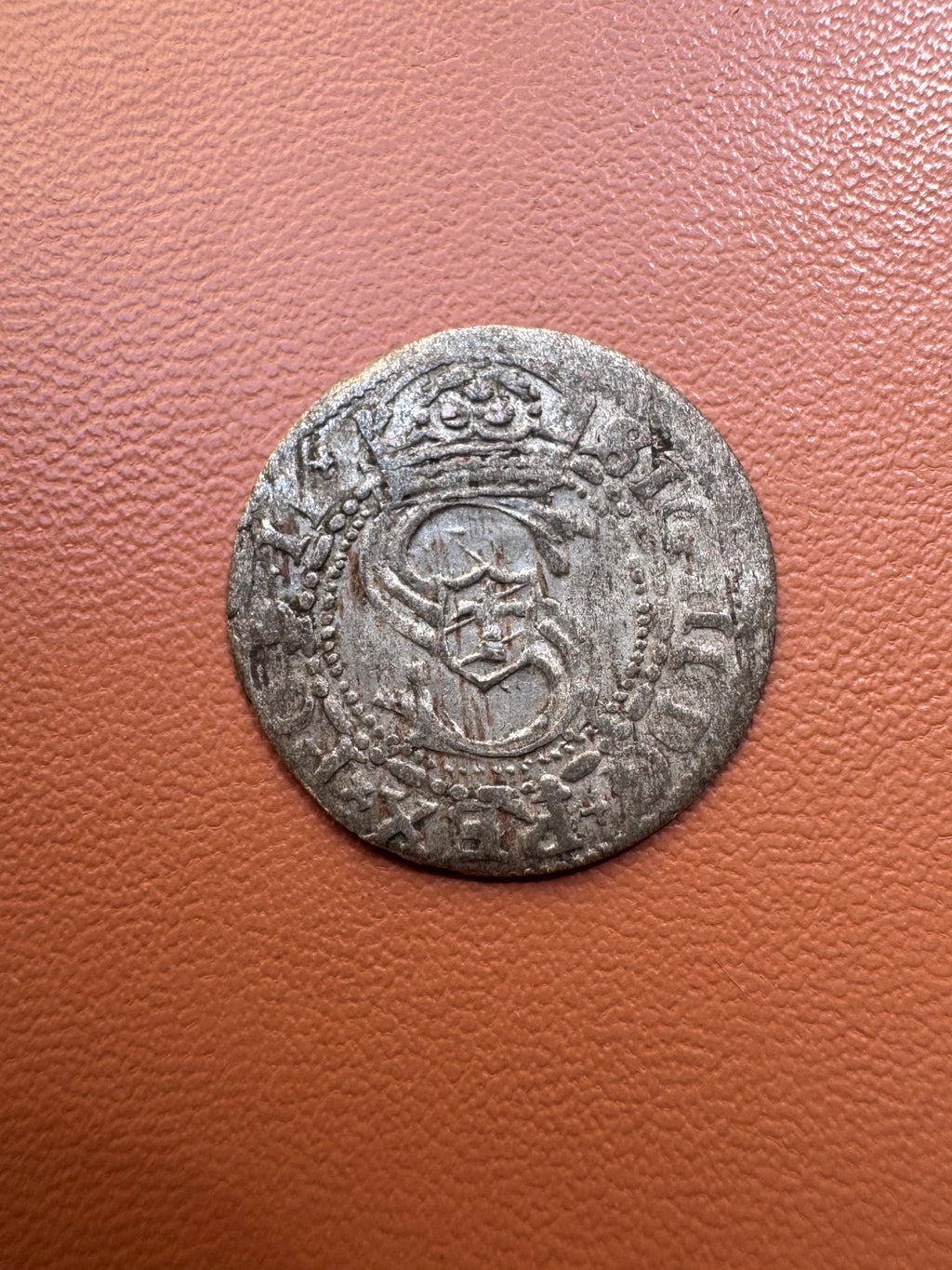 Zygmunt III Waza szeląg 1606 Ryga - awers