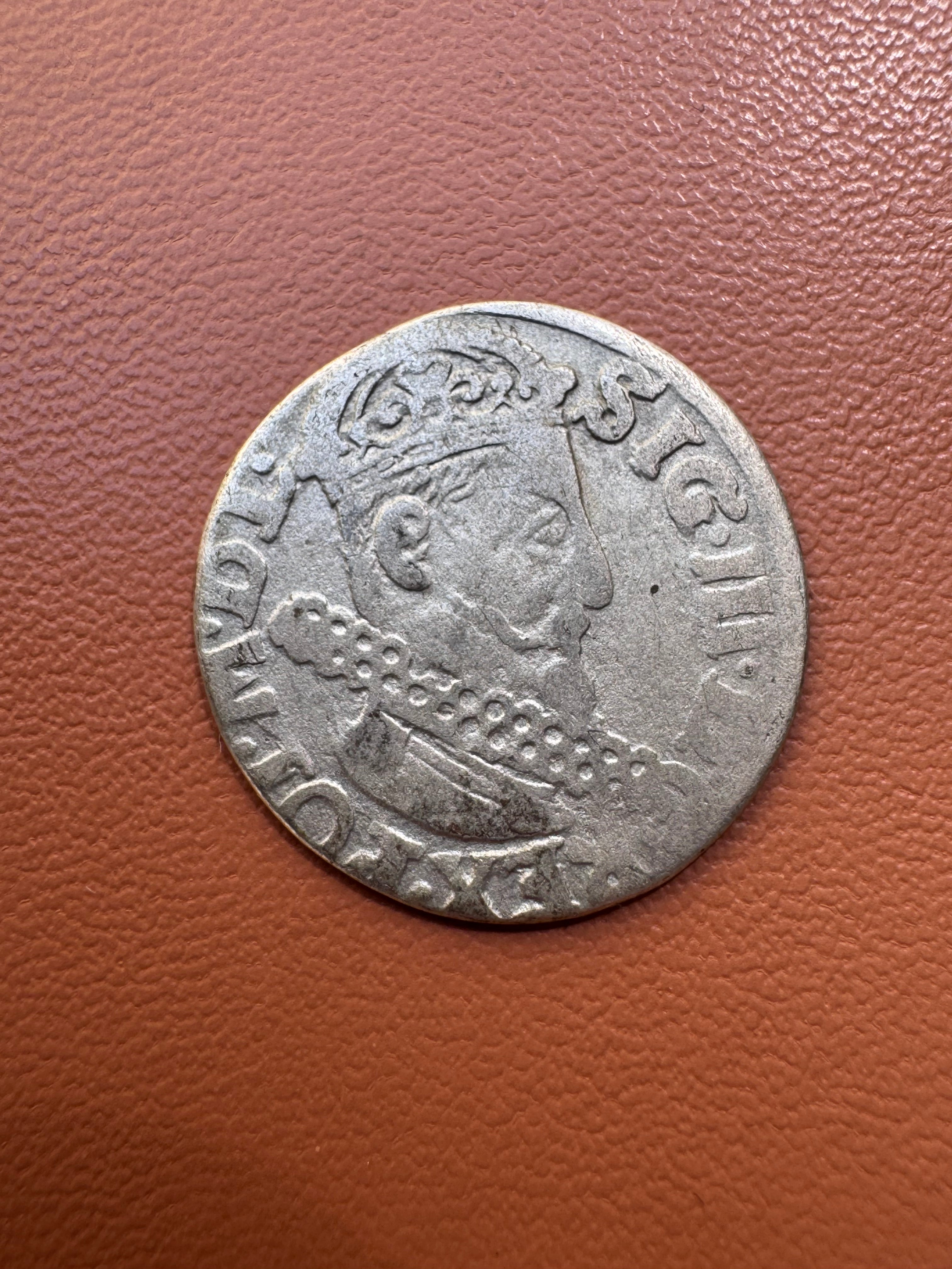 Zygmunt III Waza trojak 1622 Kraków - awers