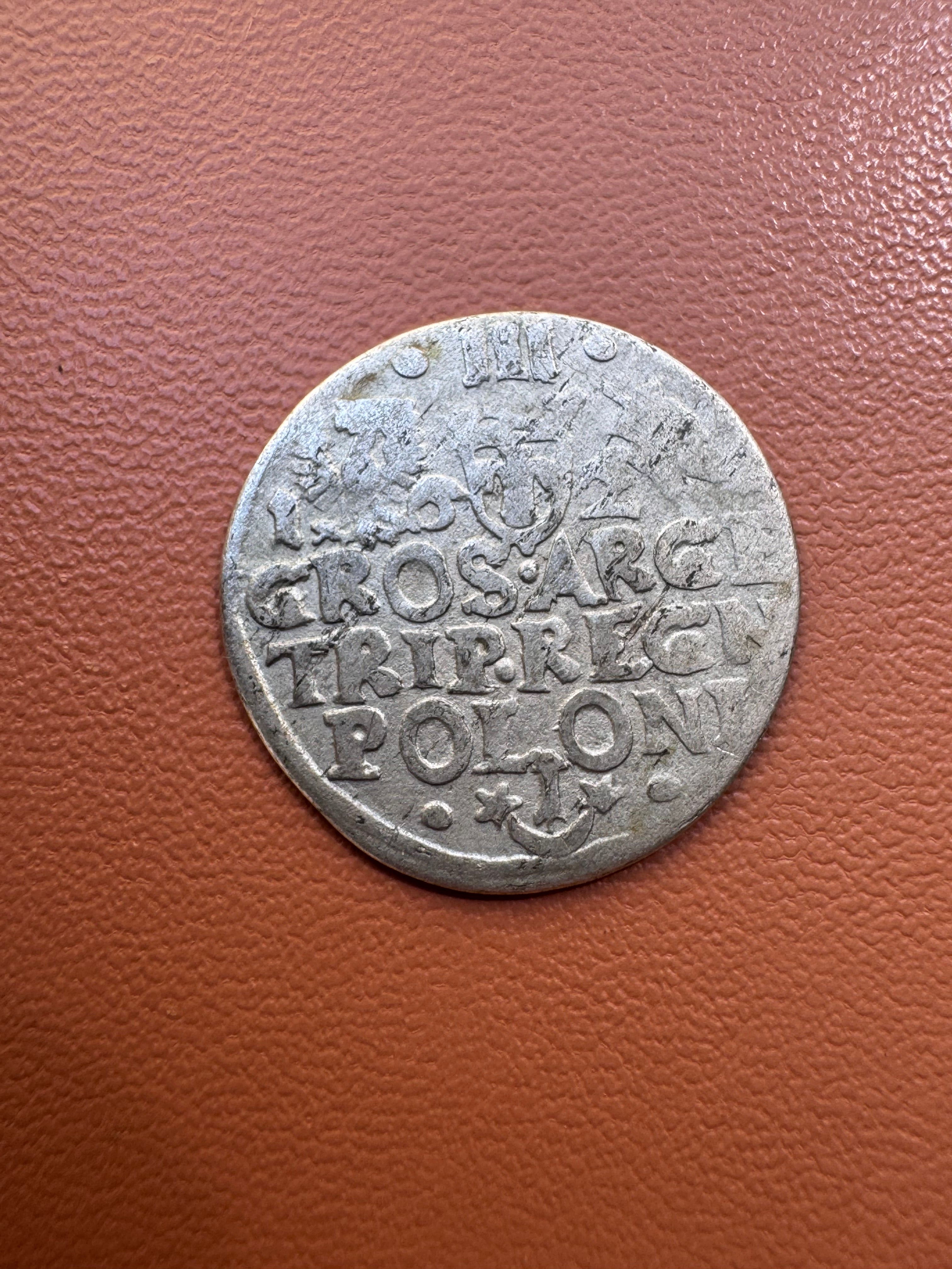Zygmunt III Waza trojak 1622 Kraków - rewers