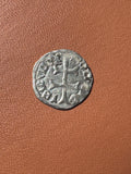 Węgry Zygmunt Luksemburski denar 1387-1437 - awers (krzyż)