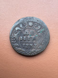 Rosja Anna Iwanowna dienga 1737 - awers (ДЕНГА 1737)