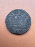 Rosja Anna Iwanowna dienga 1738 - awers (ДЕНГА 1738)