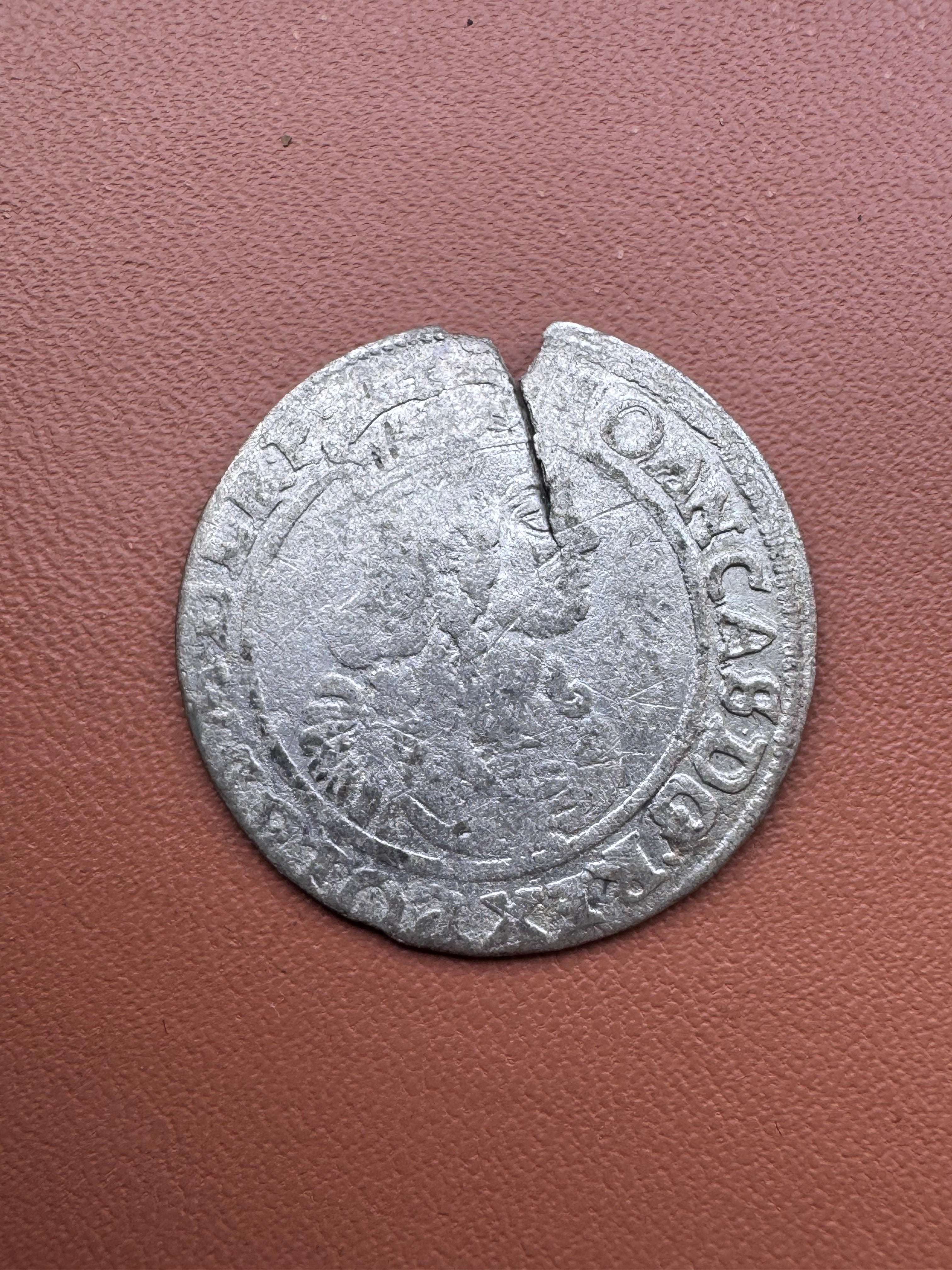 Jan II Kazimierz szóstak 1663 AT Bydgoszcz – awers