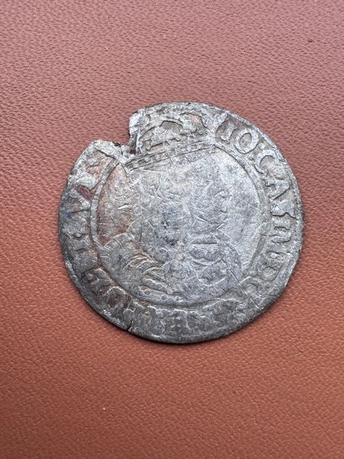Jan II Kazimierz szóstak 1662 GBA Lwów – awers