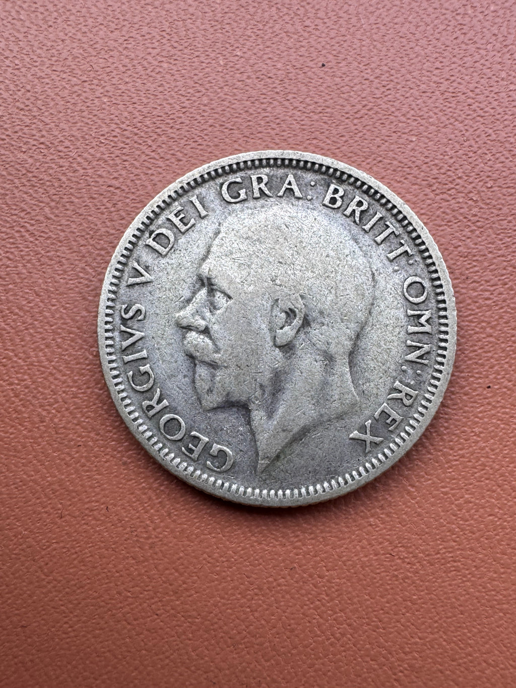 Wielka Brytania Jerzy V szyling 1932 - awers