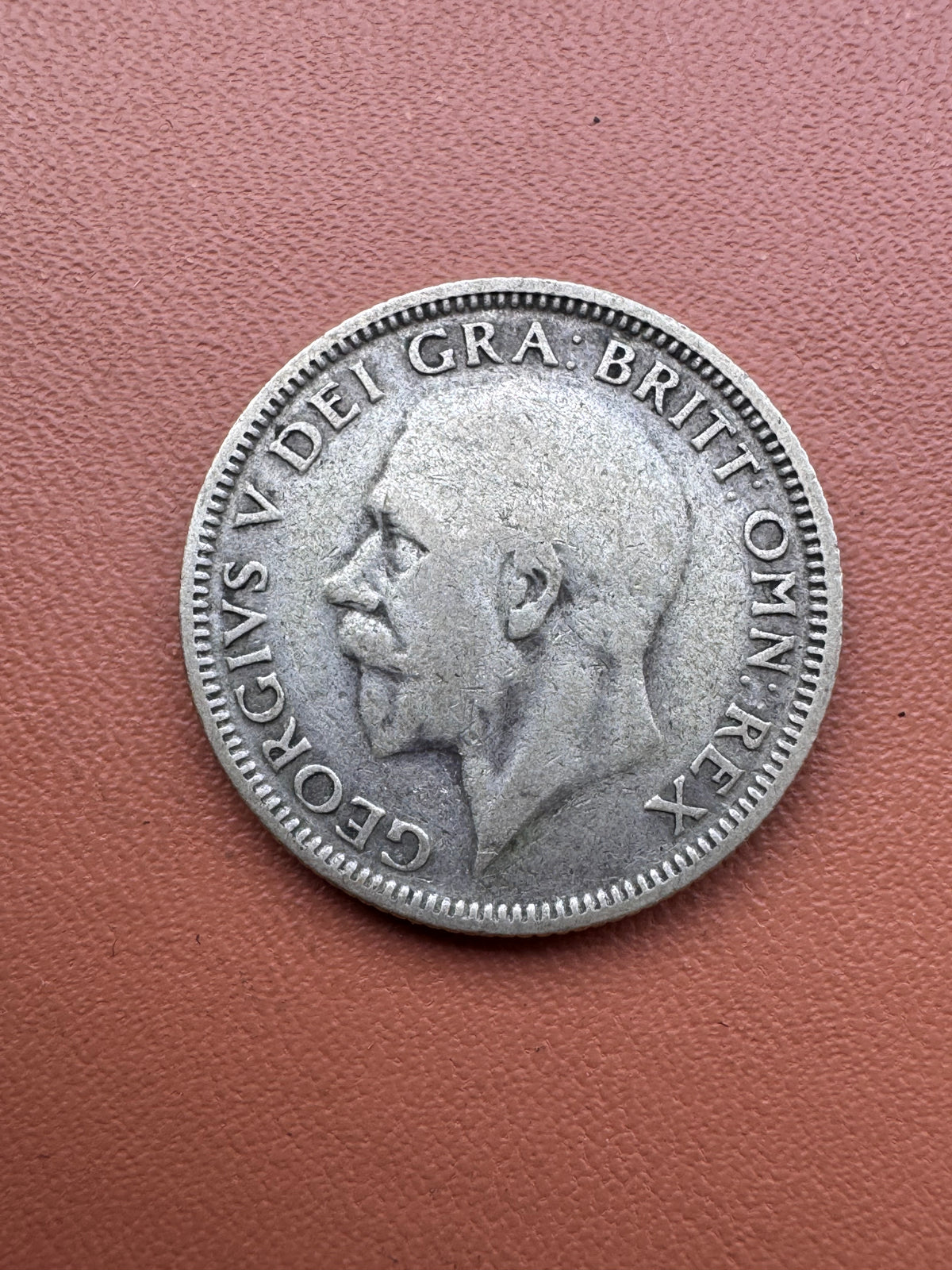 Wielka Brytania Jerzy V szyling 1932 - awers