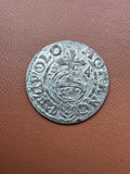 Zygmunt III Waza półtorak 1624 Bydgoszcz - awers (data 24, Snopek Wazów)