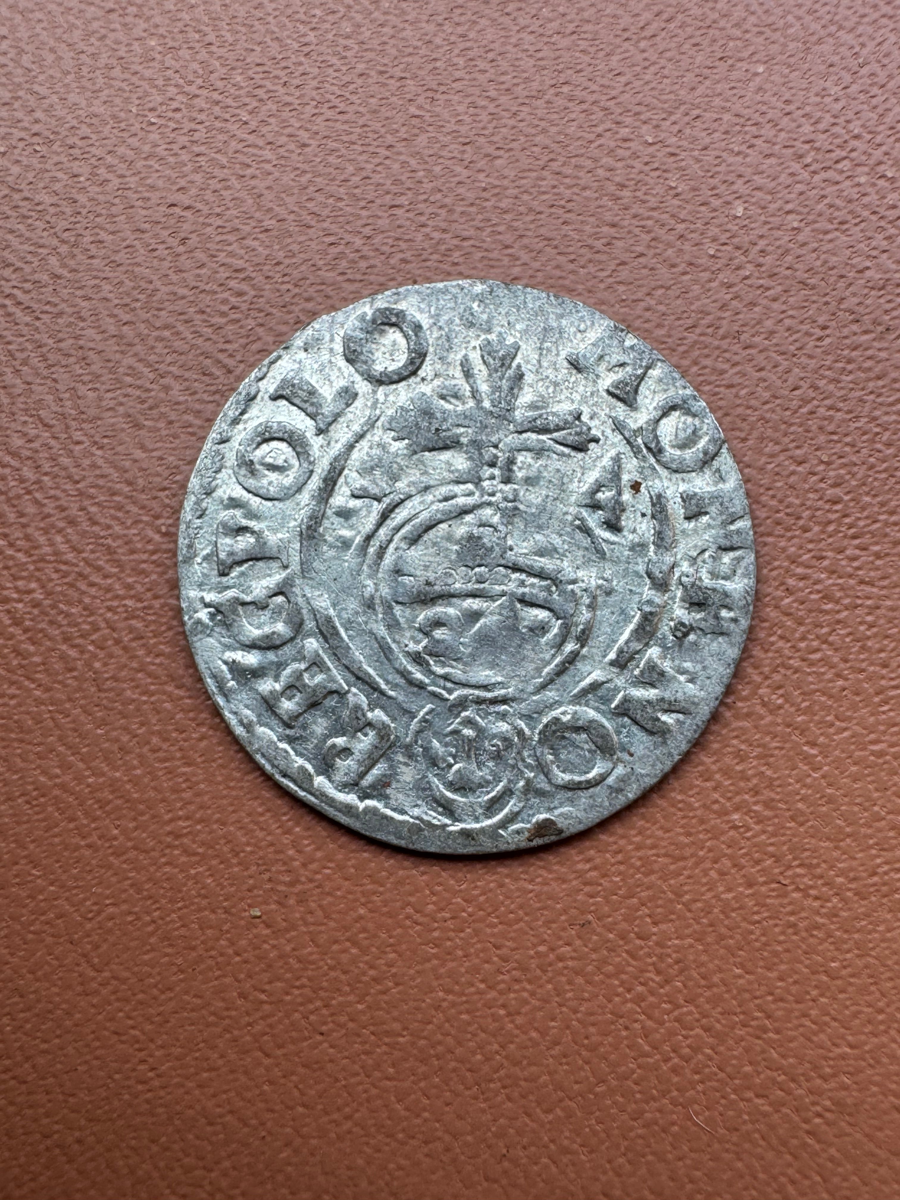 Zygmunt III Waza półtorak 1624 Bydgoszcz - awers (data 24, Snopek Wazów)