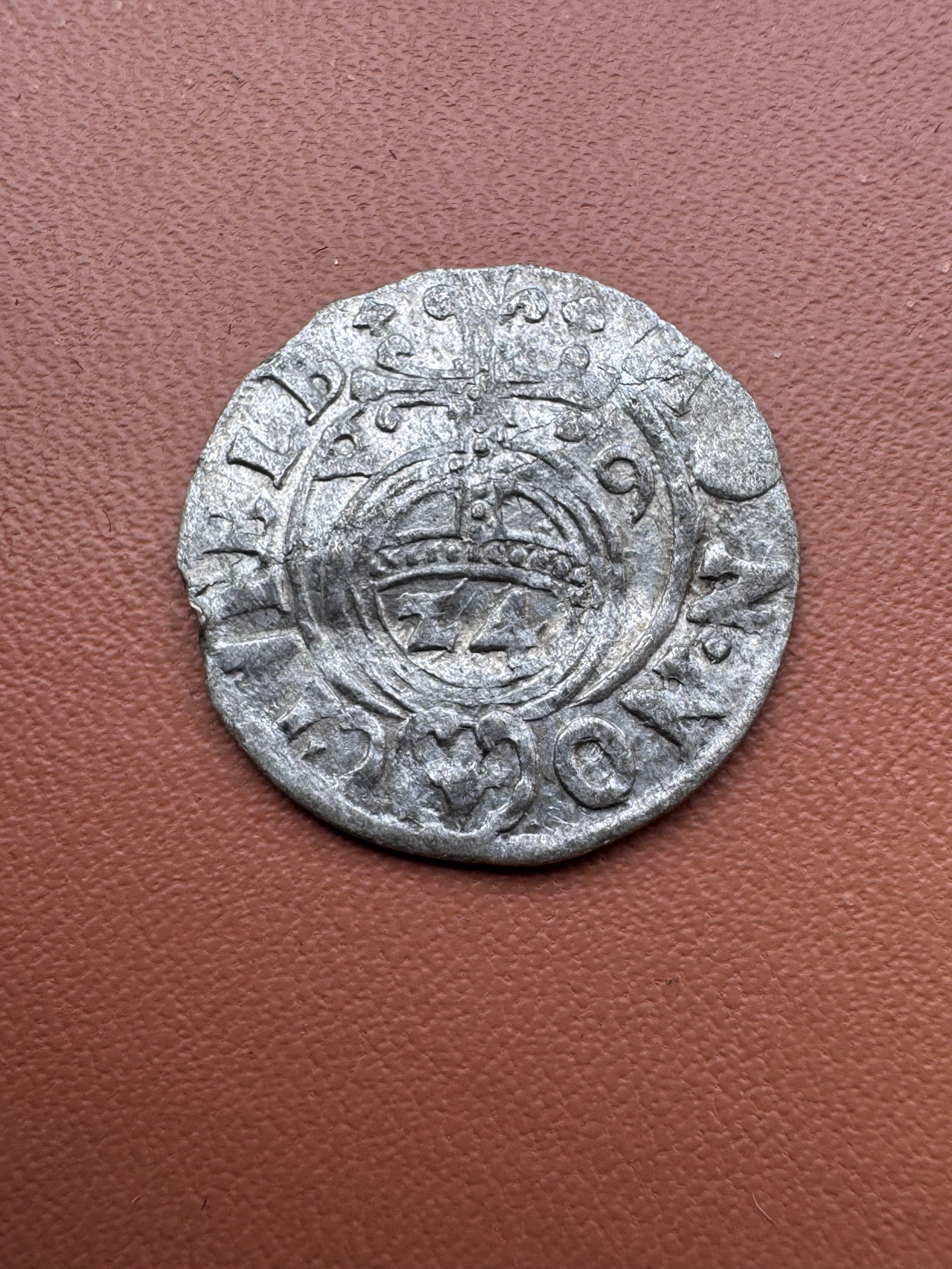 Gustaw Adolf półtorak 1629 Elbląg – awers