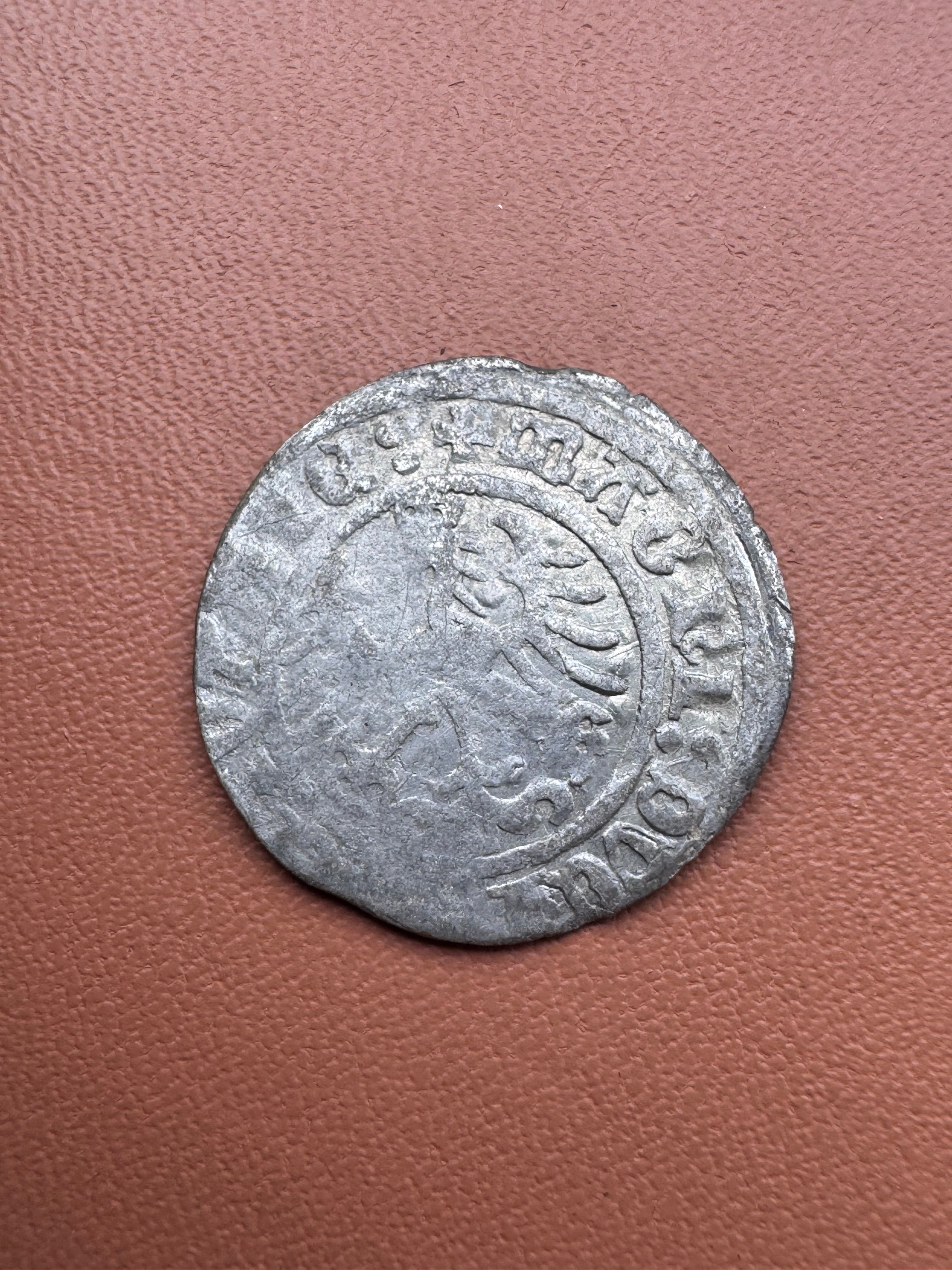 Zygmunt I Stary półgrosz 1514 Wilno – rewers (Orłeł)