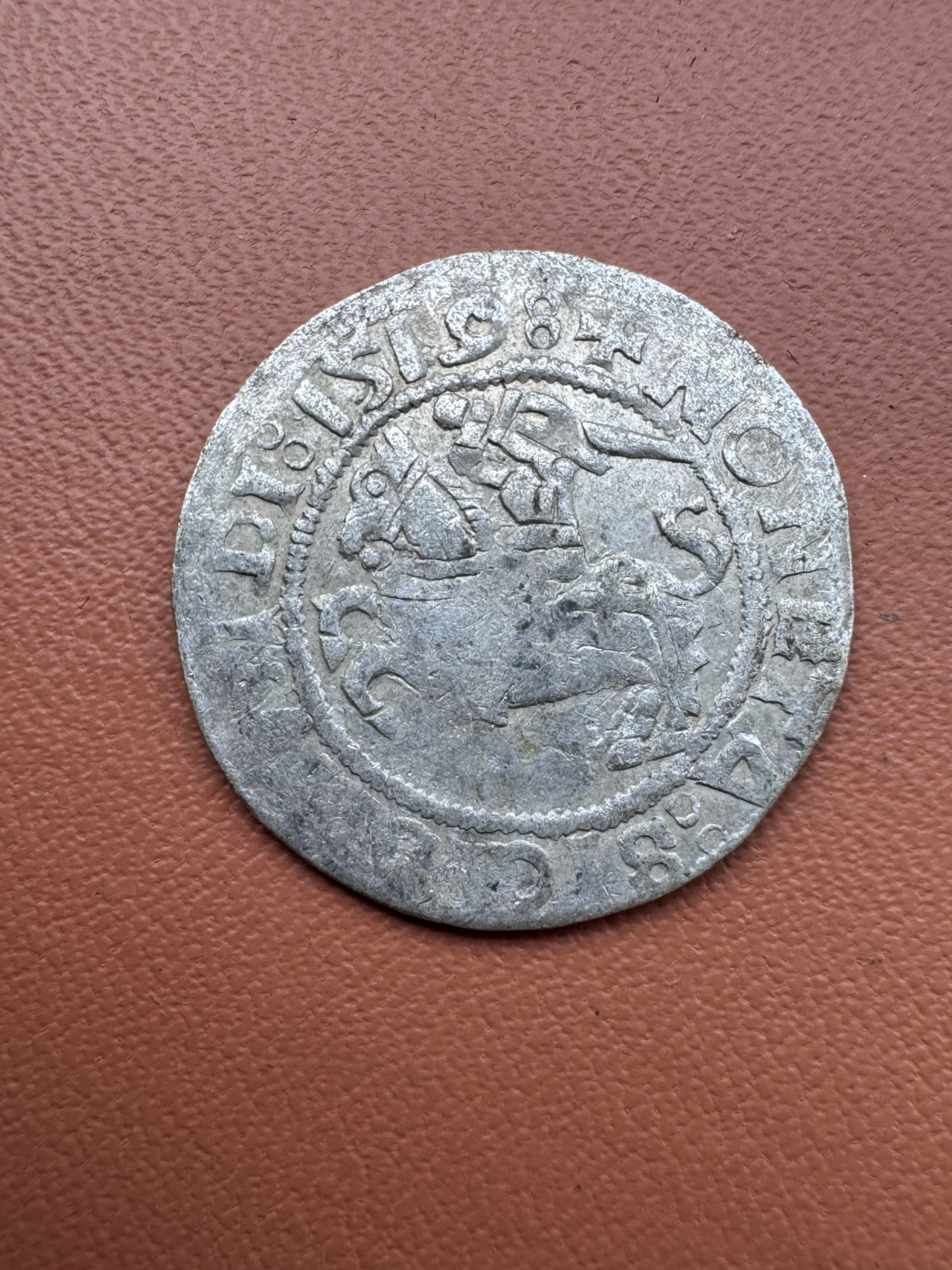 Zygmunt I Stary półgrosz 1519 Wilno rzadszy