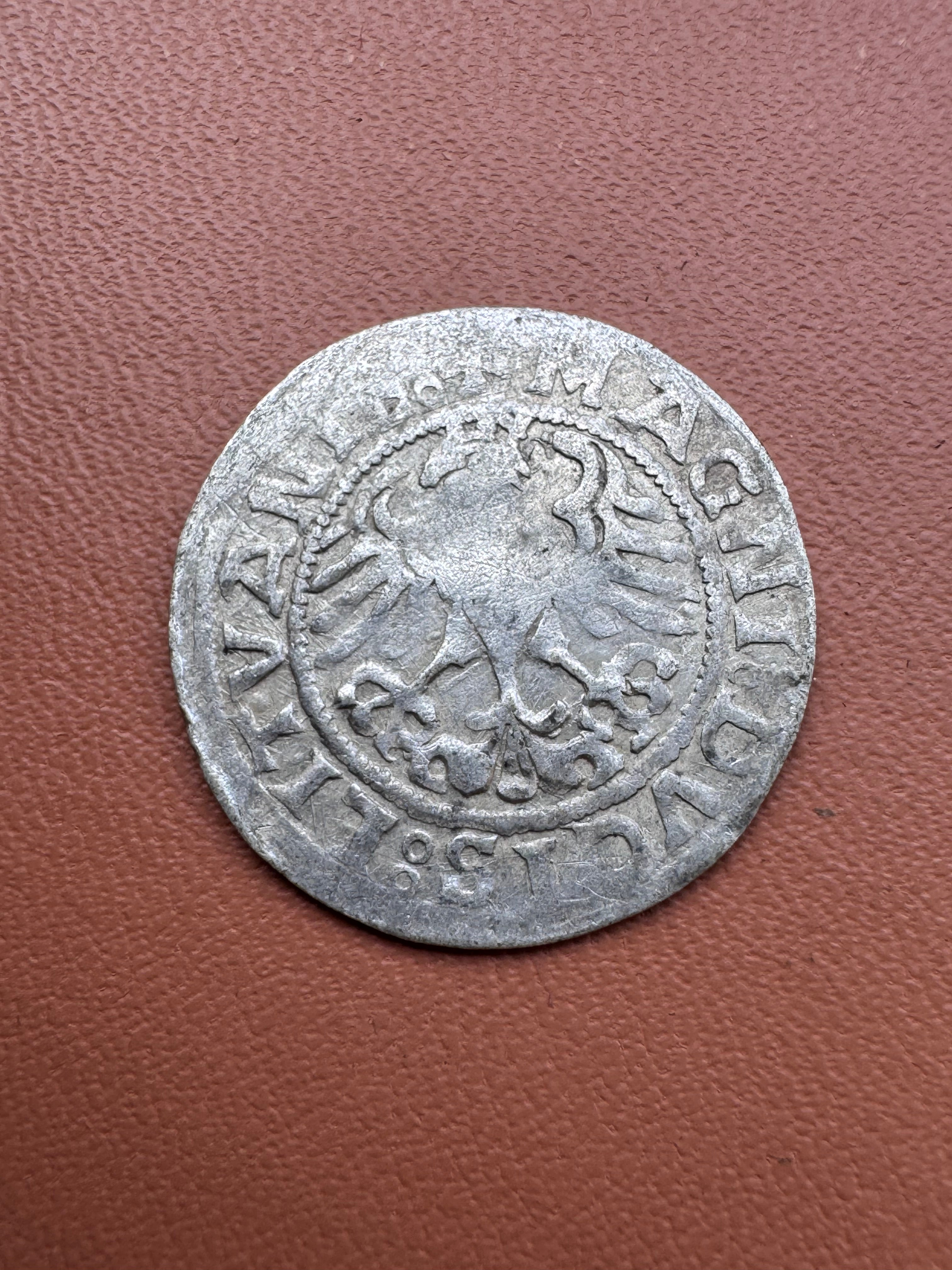 Zygmunt I Stary półgrosz 1519 Wilno rzadszy