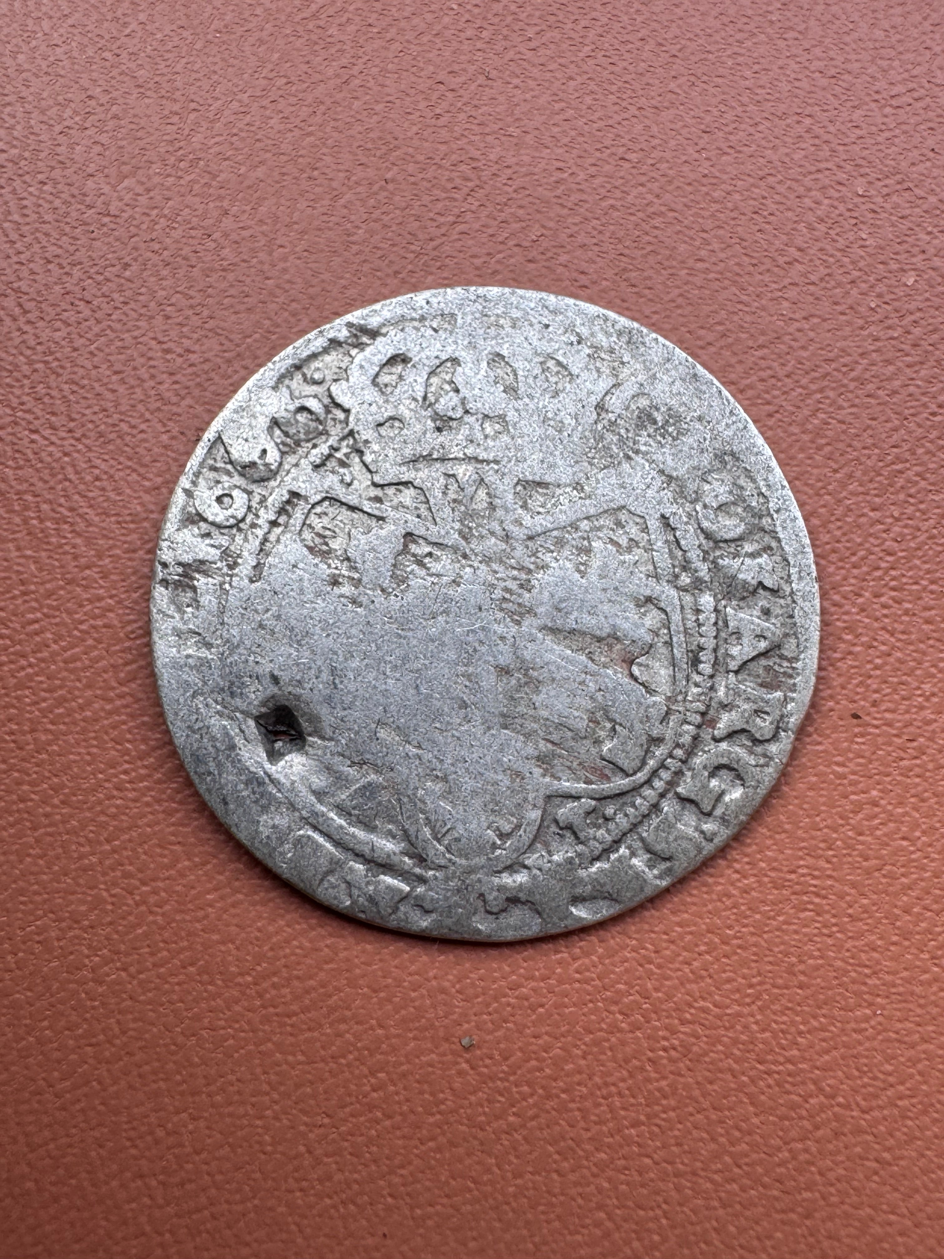Jan II Kazimierz szóstak 1666 AT Bydgoszcz – rewers