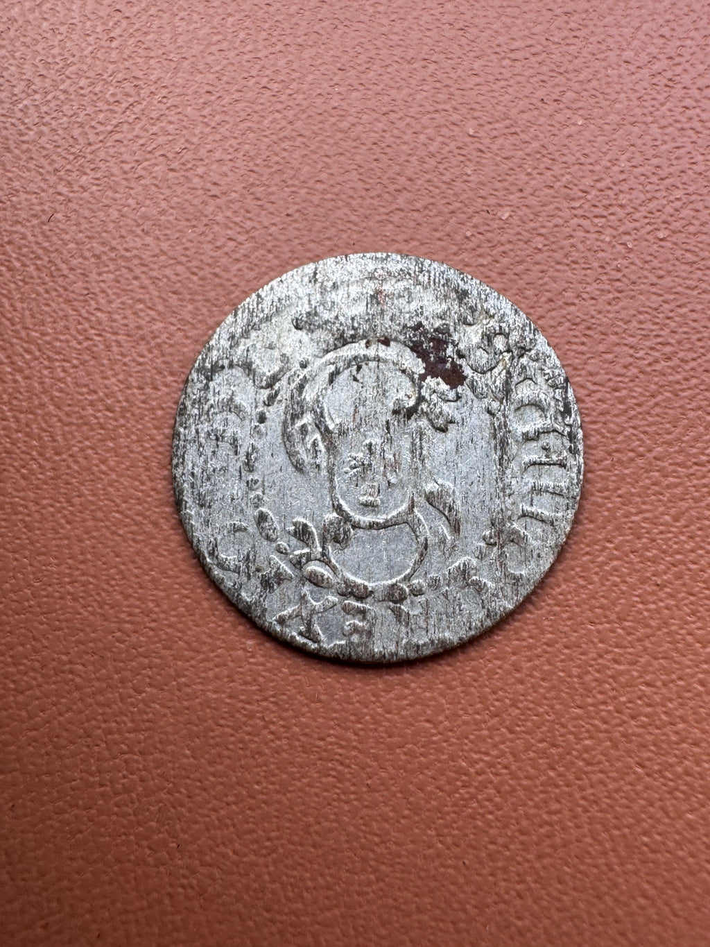 Zygmunt III Waza szeląg 1617 Ryga – rewers