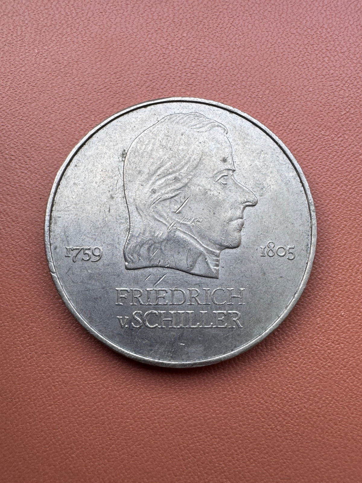 Niemcy DDR 20 marek 1972 Friedrich Schiller - awers