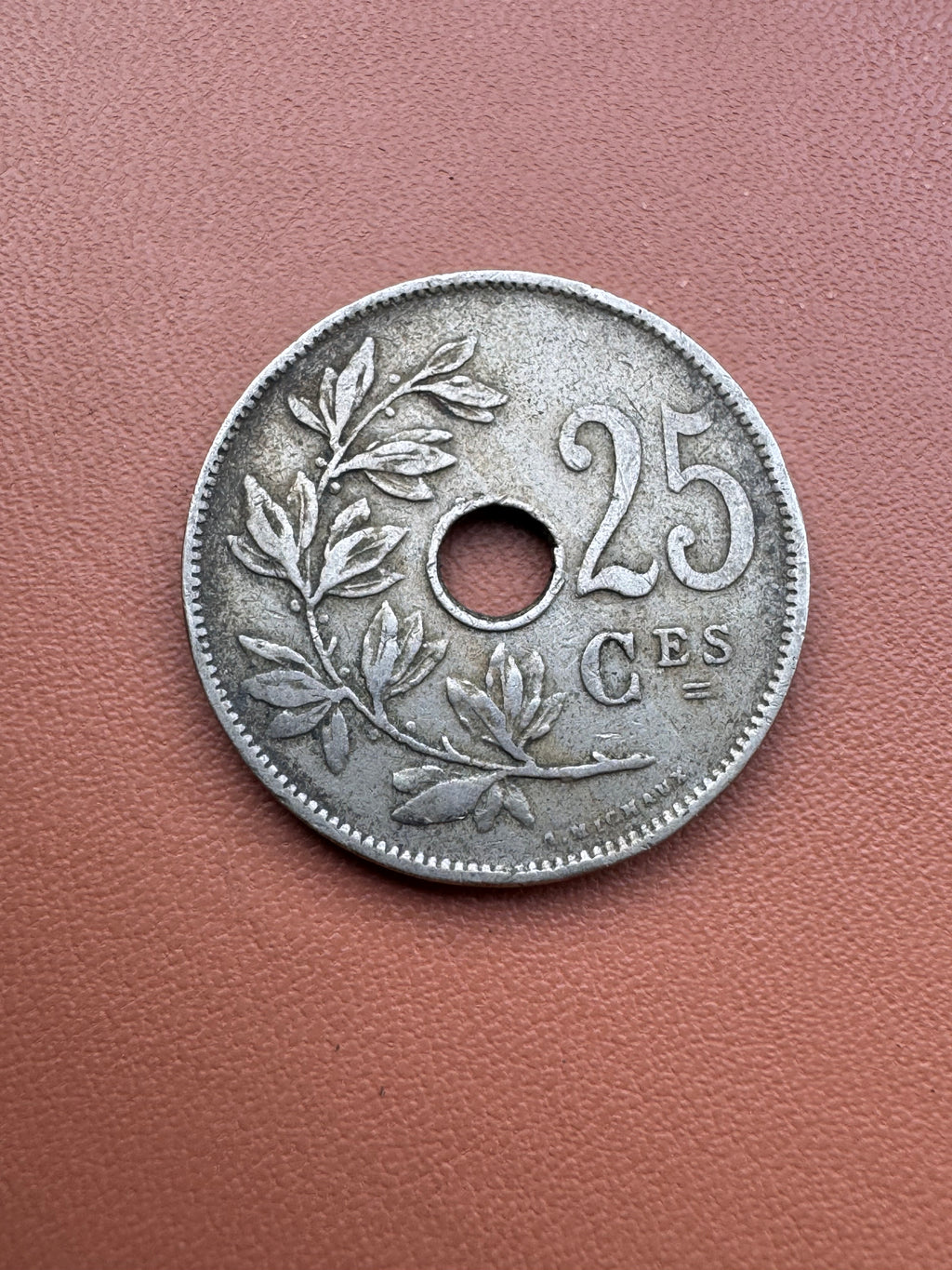 Belgia 25 centimów 1921