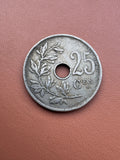 Belgia 25 centimów 1921