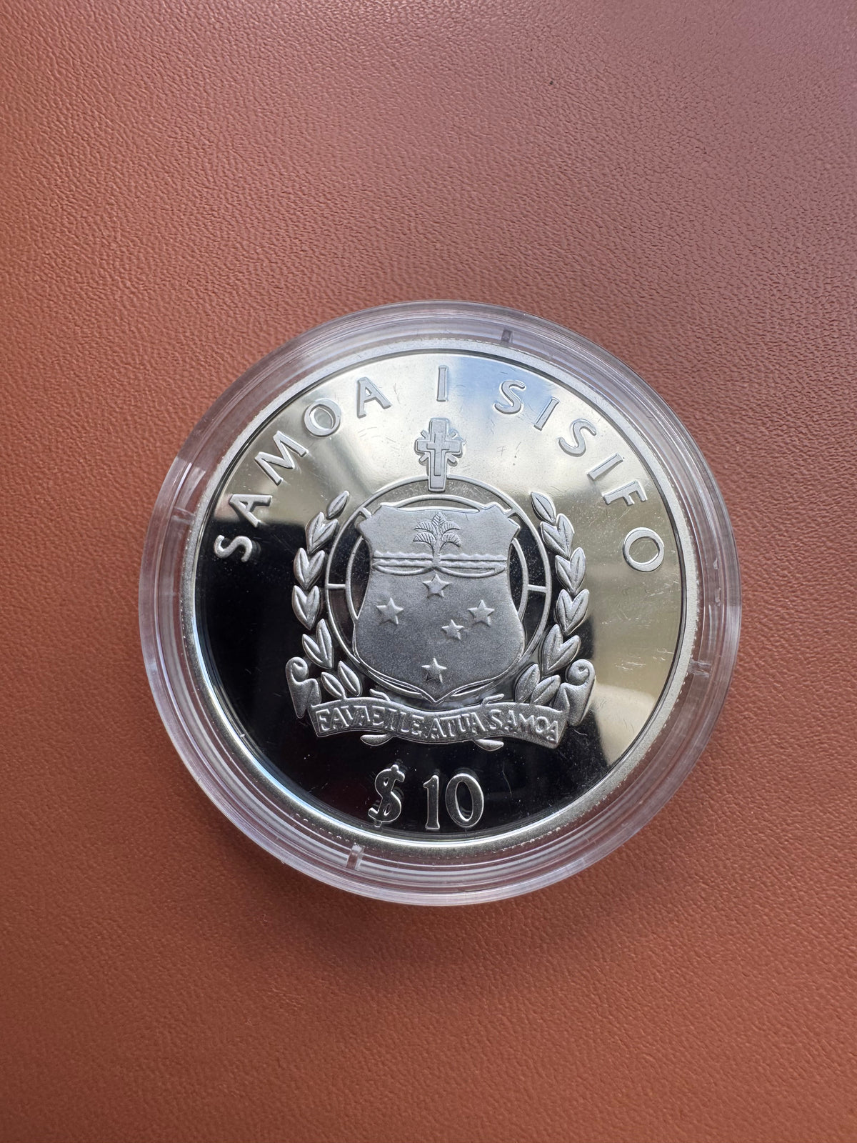 Awers – Samoa i Sisifo, herb Samoa, $10, Faʻavevelaatua Samoa