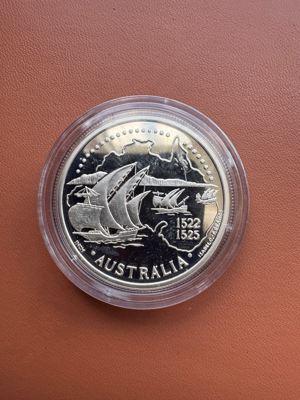 Rewers – trzy karawele portugułskie wzdłuż zarysu Australii, 1522-1525, 1995