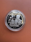 Rewers – Charles Darwin 1809-1882, HMS Beagle, Galapagos Islands, Galapagos Finches, $10, 1999
