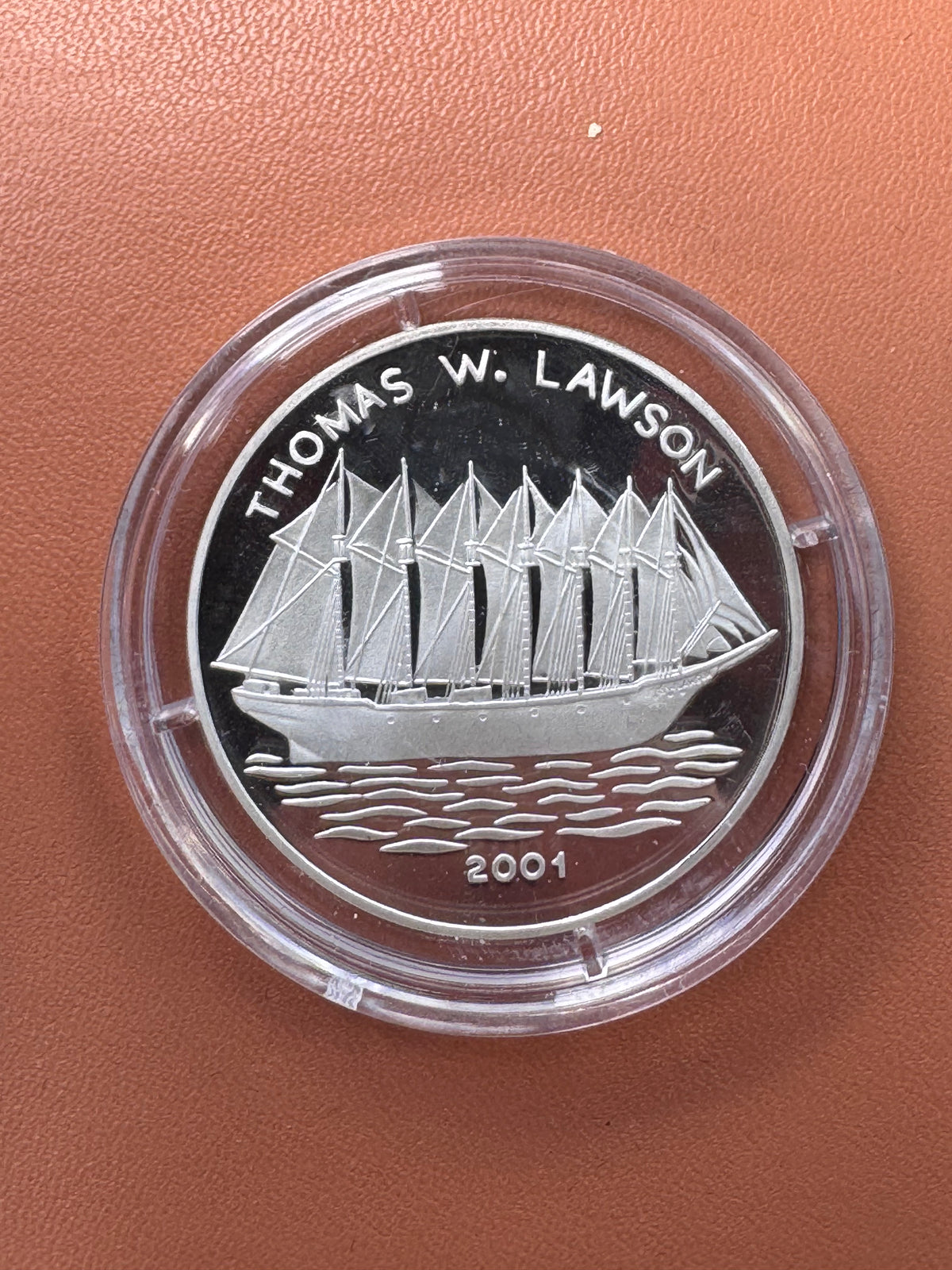 Rewers – Thomas W. Lawson, siedmiomasztowy szkuner, 2001