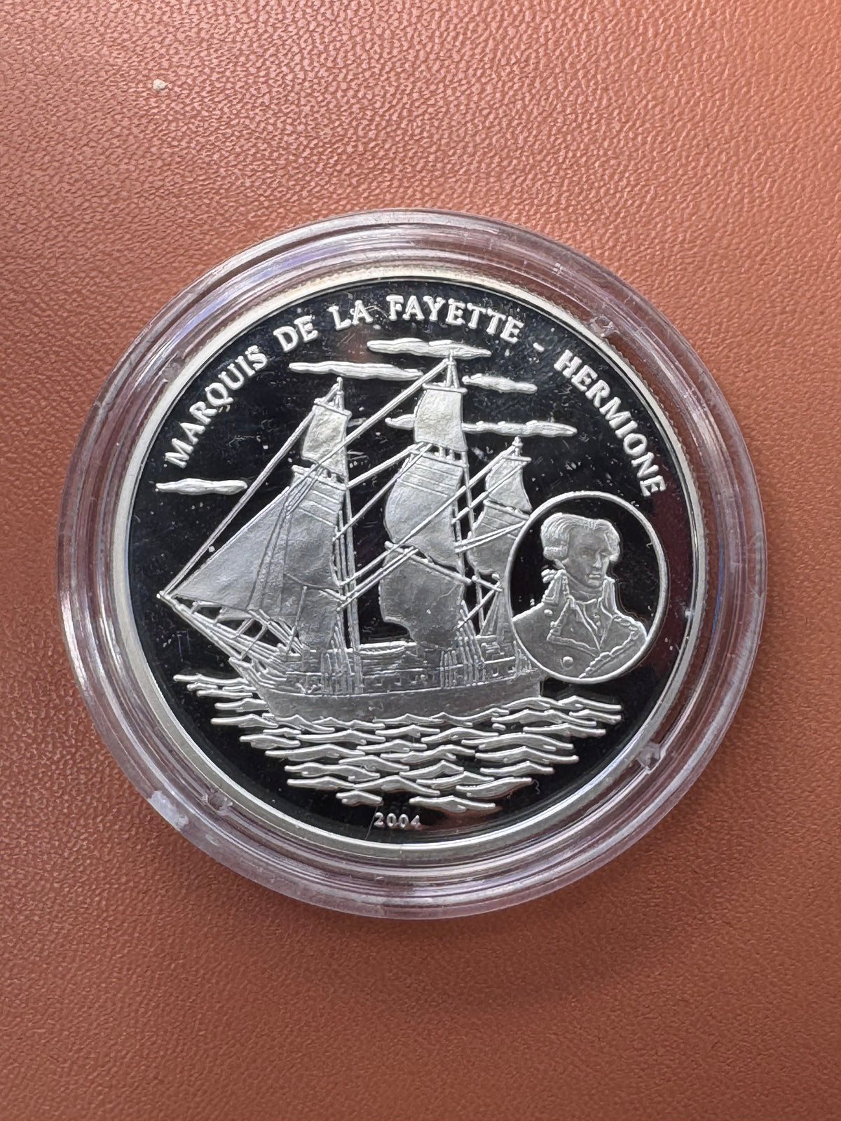 Rewers – Marquis de La Fayette i fregata Hermione, 2004